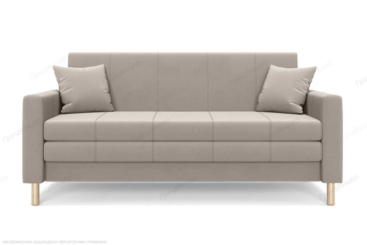 Прямой диван Смол (160 см) Velutto 16 Вид спереди