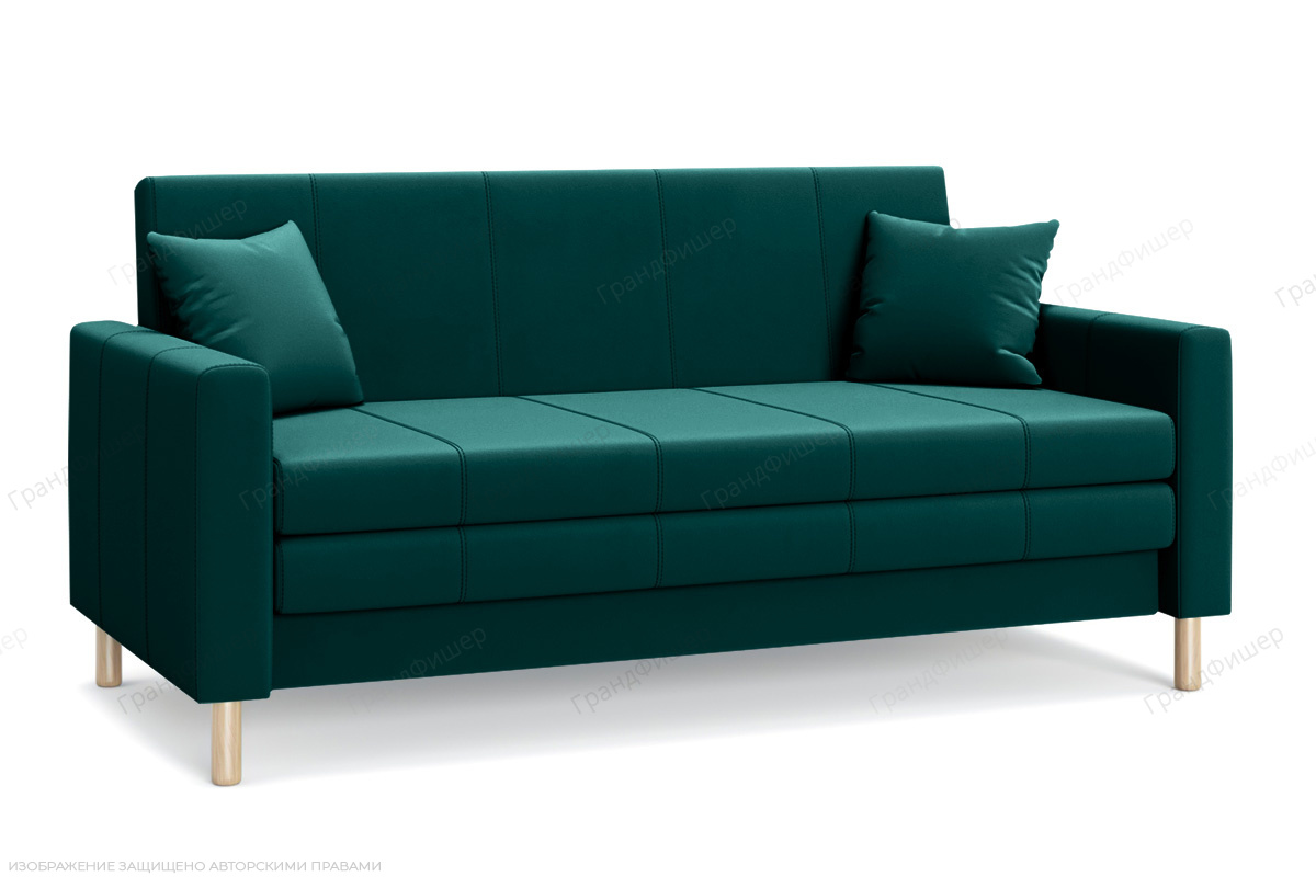 Прямой диван Смол (160 см) Velutto 20 Вид по диагонали