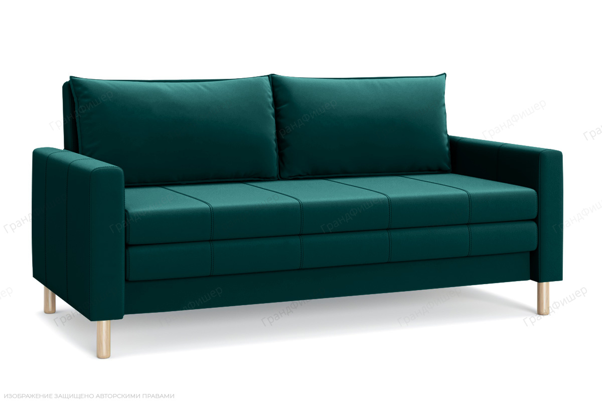 Прямой диван Смол (160 см) Velutto 20 Вид по диагонали