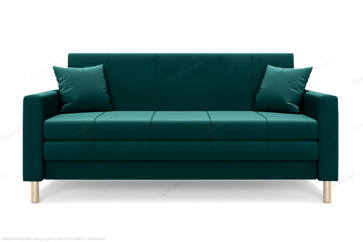 Прямой диван Смол (160 см) Velutto 20 Вид спереди