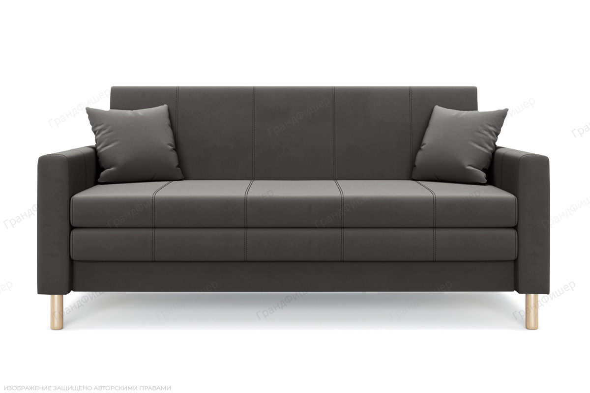 Прямой диван Смол (160 см) Velutto 19 Вид спереди