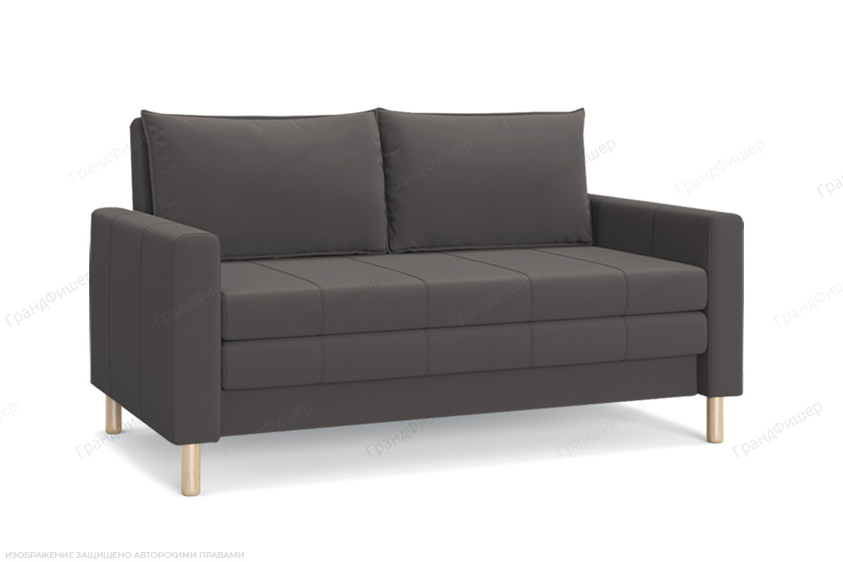 Прямой диван Смол (120 см) Velutto 19 (СКЛАД) Вид по диагонали