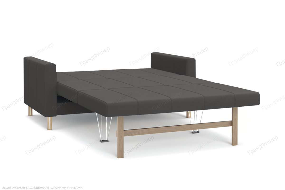 Прямой диван Смол (120 см) Velutto 19 (СКЛАД) Спальное место