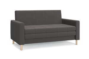 Прямой диван Смол (120 см) Velutto 19 (СКЛАД) Вид по диагонали