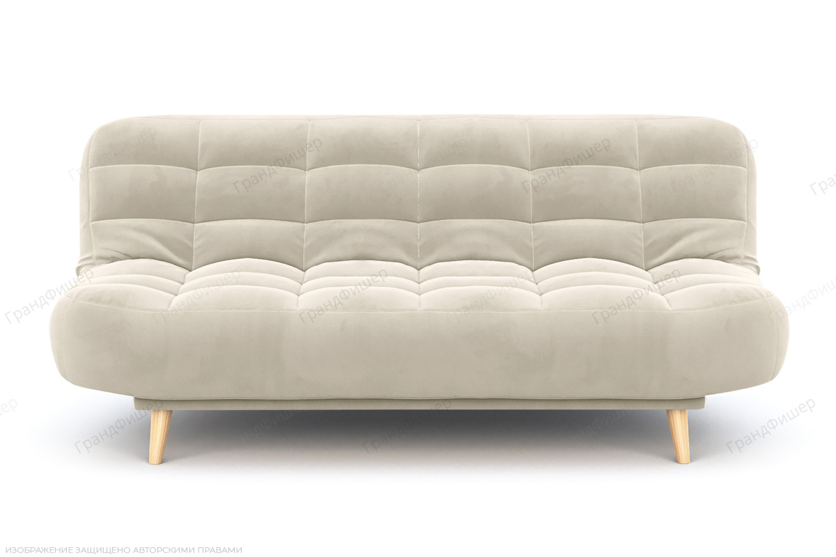 Белый диван Блум Vivaldi 1 Вид спереди