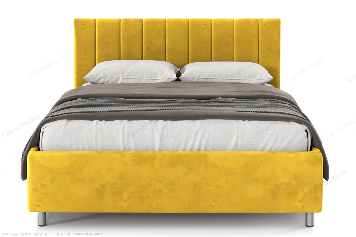 Жёлтый диван Гранд Vivaldi 15 Вид спереди