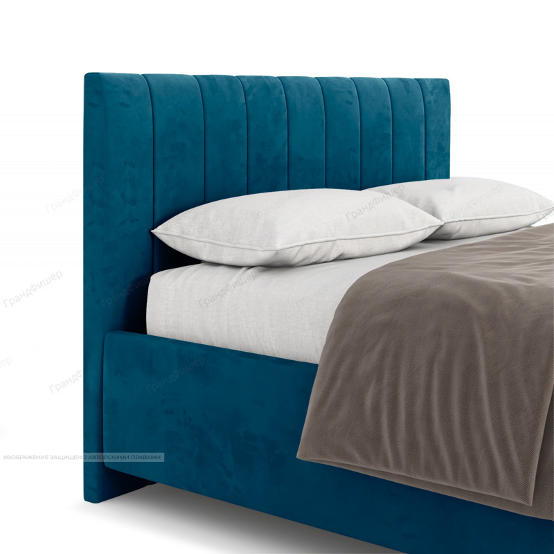 Синий диван Гранд Vivaldi 13 Вид сбоку