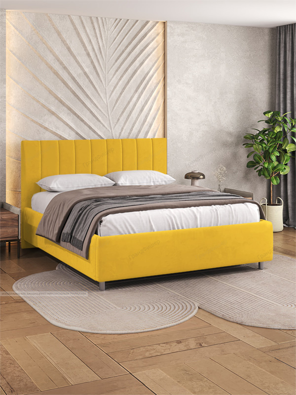 Жёлтый диван Гранд Vivaldi 15 Вид по диагонали