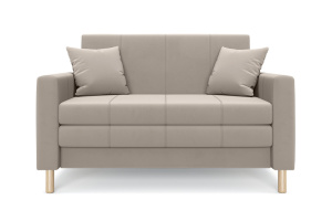 Прямой диван Смол (120 см) Velutto 16 (СКЛАД) Вид спереди