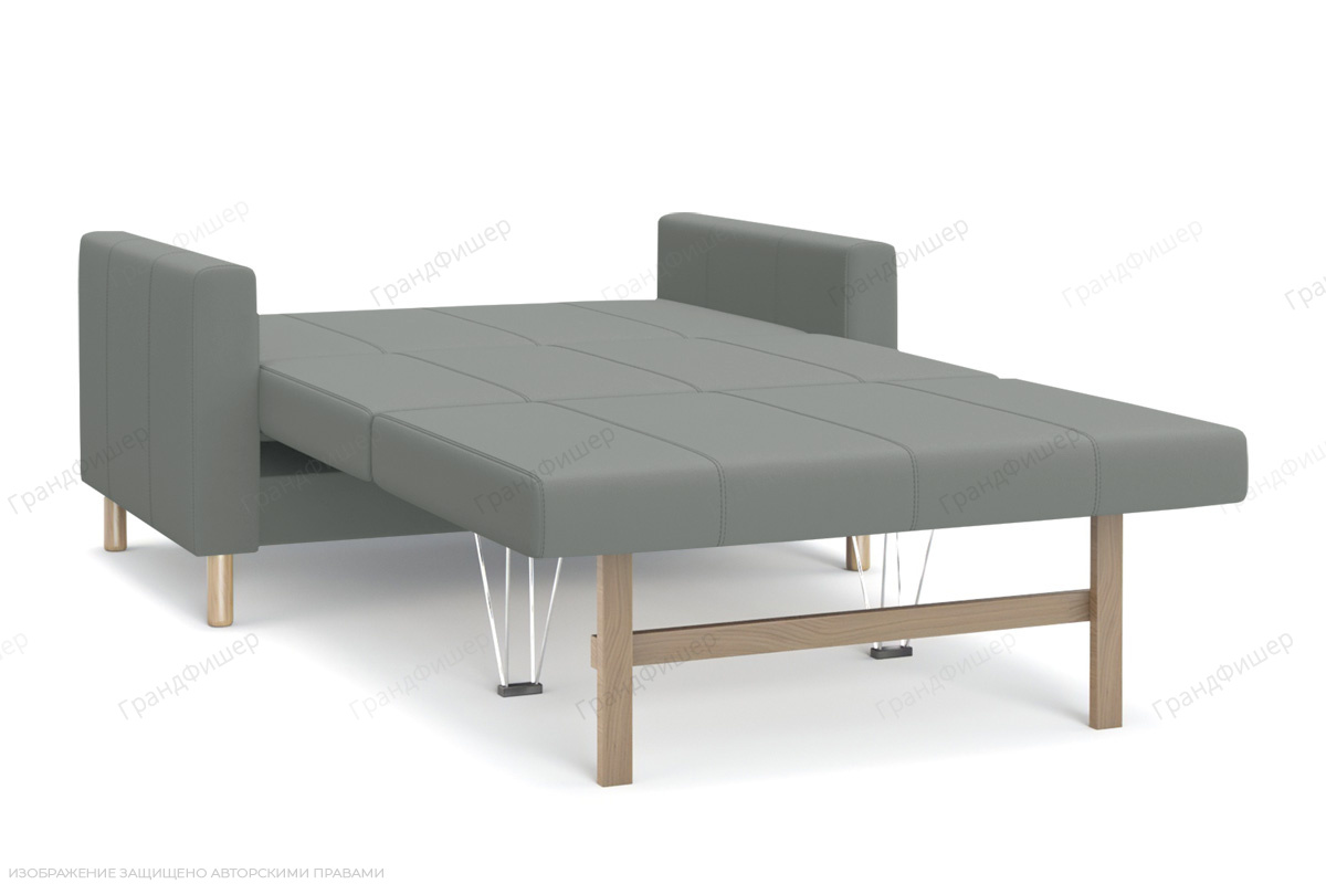 Прямой диван Смол (120 см) Velutto 52 (СКЛАД) Спальное место