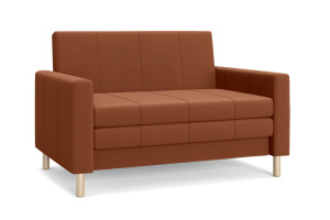 Прямой диван Смол (120 см) Velutto 60 Вид по диагонали