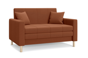 Прямой диван Смол (120 см) Velutto 60 Вид по диагонали