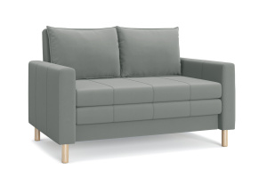 Прямой диван Смол (120 см) Velutto 52 (СКЛАД) Вид по диагонали