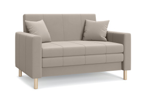 Прямой диван Смол (120 см) Velutto 16 (СКЛАД) Вид по диагонали