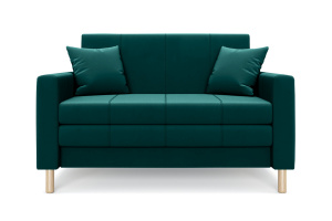 Прямой диван Смол (120 см) Velutto 20 (СКЛАД) Вид спереди