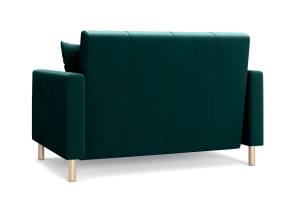 Прямой диван Смол (120 см) Velutto 20 (СКЛАД) Вид сзади