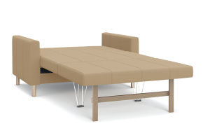 Прямой диван Смол (120 см) Velutto 02 (СКЛАД) Спальное место