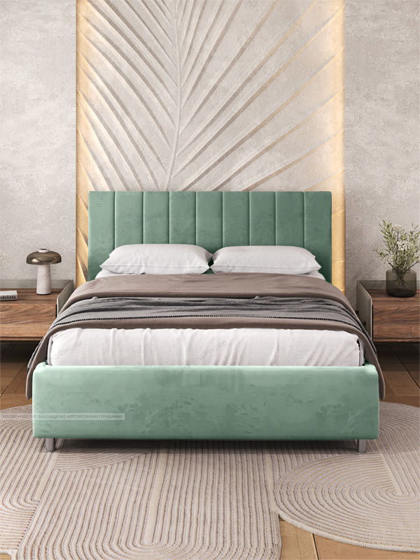 Темный диван Гранд Vivaldi 9 Вид спереди