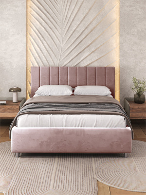 Розовый диван Гранд Vivaldi 28 Вид спереди