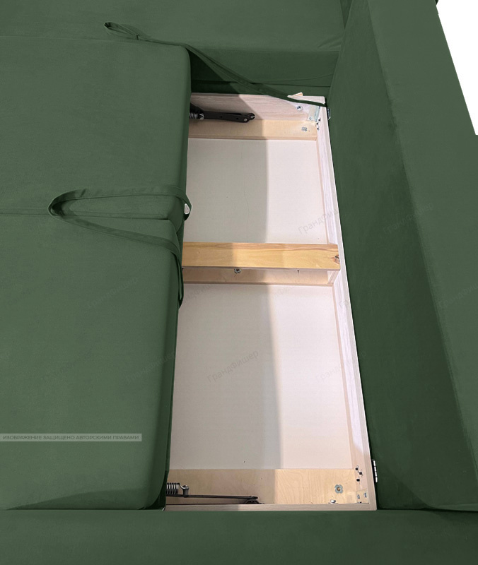 Угловой диван Порту-4 Amigo Green Ящик для белья