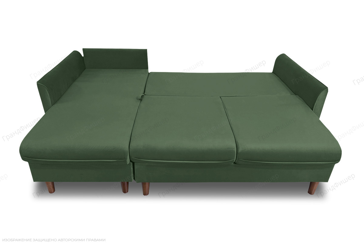 Угловой диван Порту-4 Amigo Green Спальное место