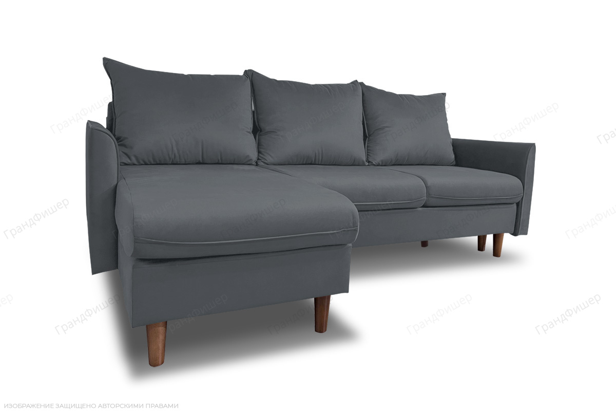 Угловой диван Порту-4 Энерджи Лайт 810/19 Вид по диагонали