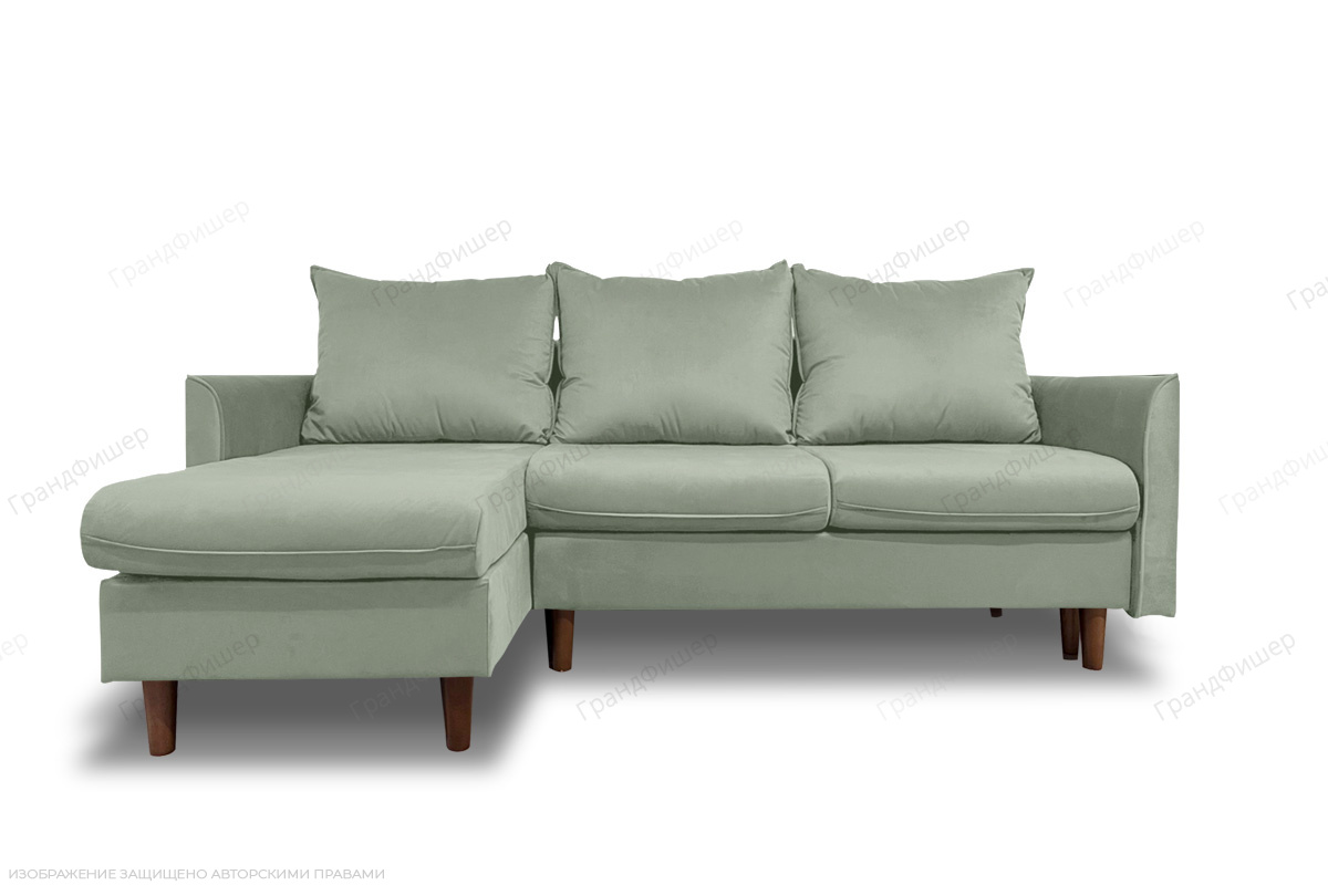 Угловой диван Порту-4 Zara Olivo 30 Вид спереди