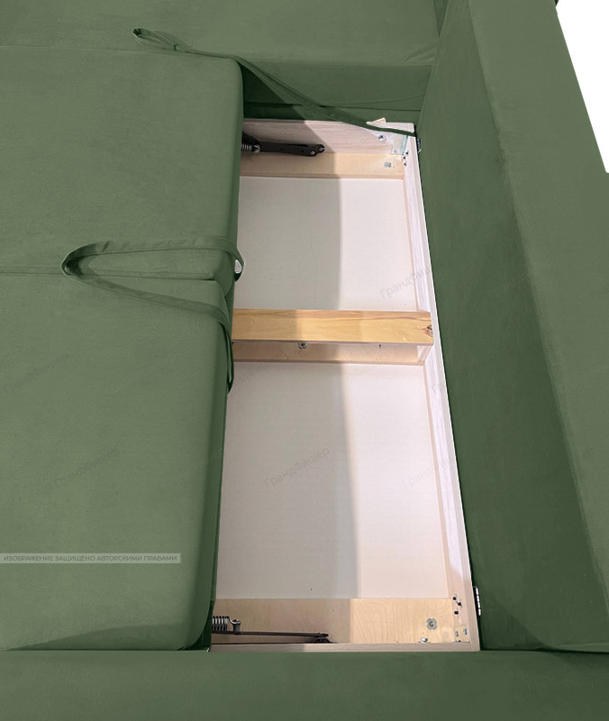 Угловой диван Порту-4 Энерджи Лайт 810/13 Ящик для белья