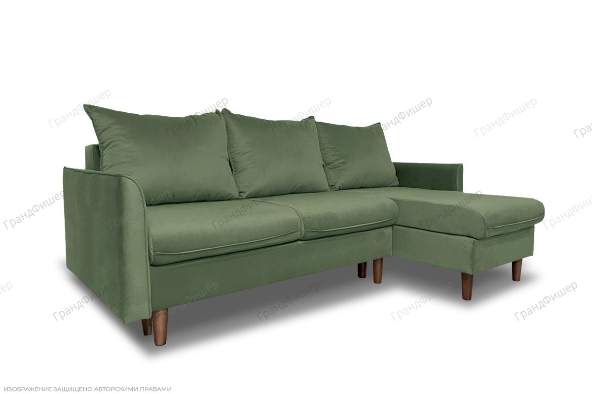 Угловой диван Порту-4 Энерджи Лайт 810/13 Вид по диагонали