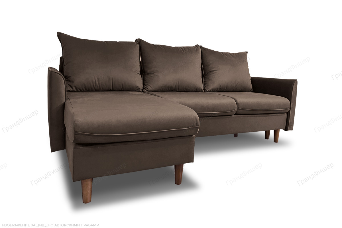 Угловой диван Порту-4 Энерджи Лайт 810/7 Вид по диагонали