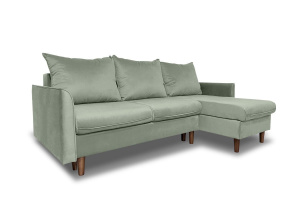 Угловой диван Порту-4 Zara Olivo 30 Вид по диагонали