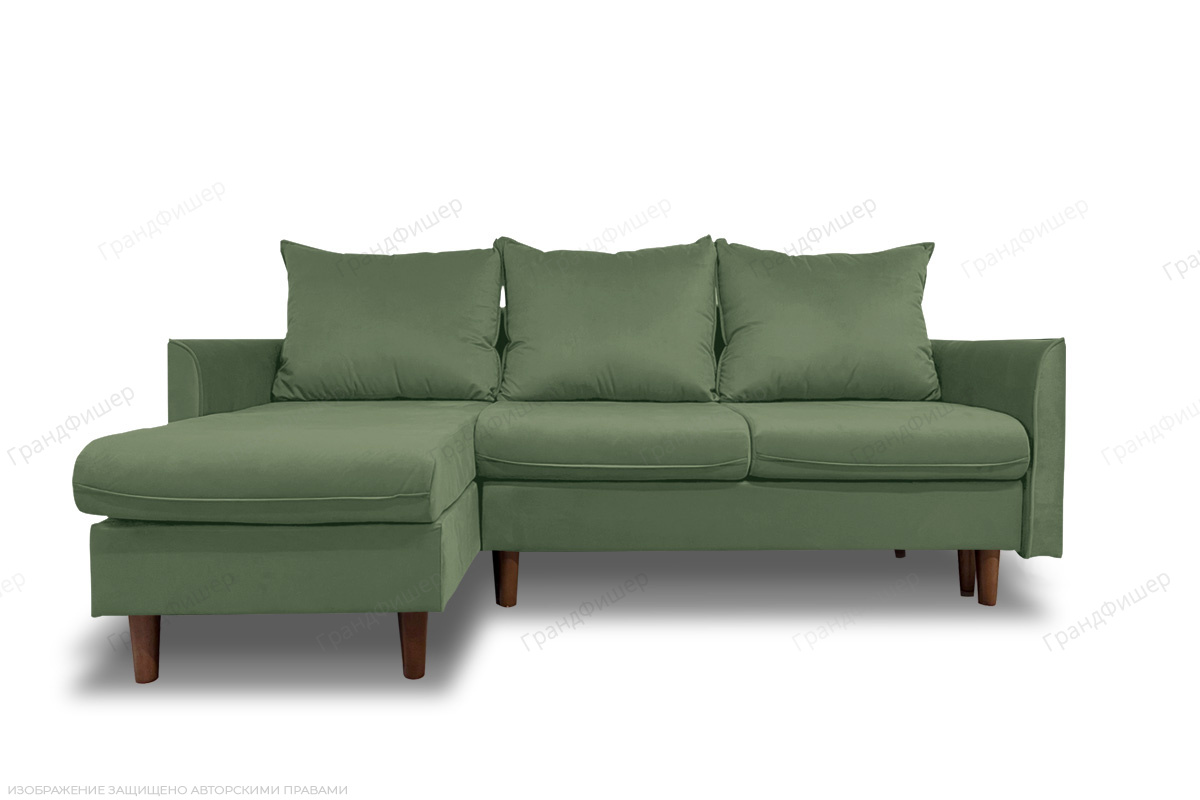 Угловой диван Порту-4 Энерджи Лайт 810/13 Вид спереди