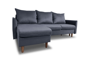 Угловой диван Порту-4 Amigo Navy Вид по диагонали