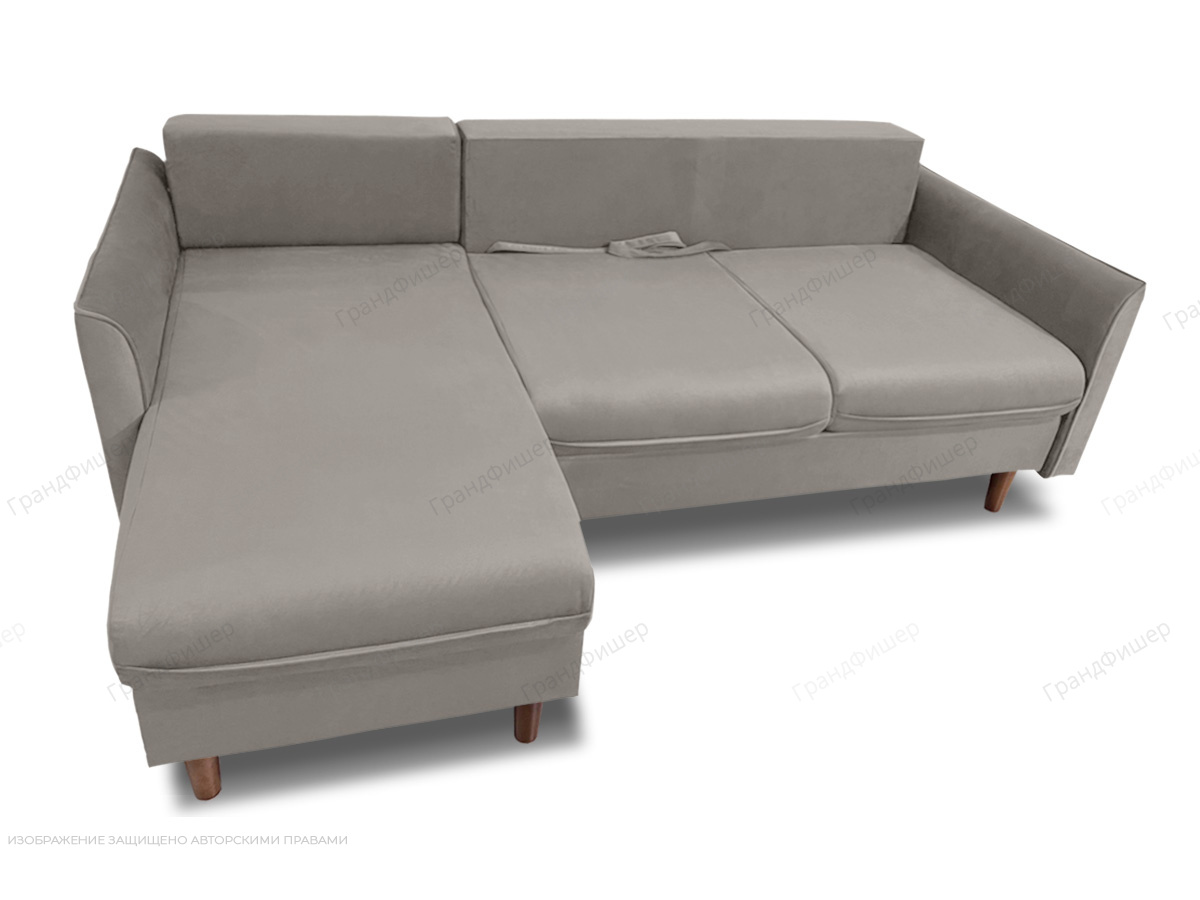 Угловой диван Порту-4 Энерджи Лайт 810/16 Вид по диагонали