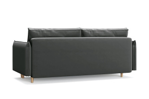 Прямой диван Порту-5 Zara Gray 18 Вид сзади