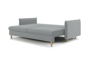 Прямой диван Порту-5 Zara Steel 52 Спальное место