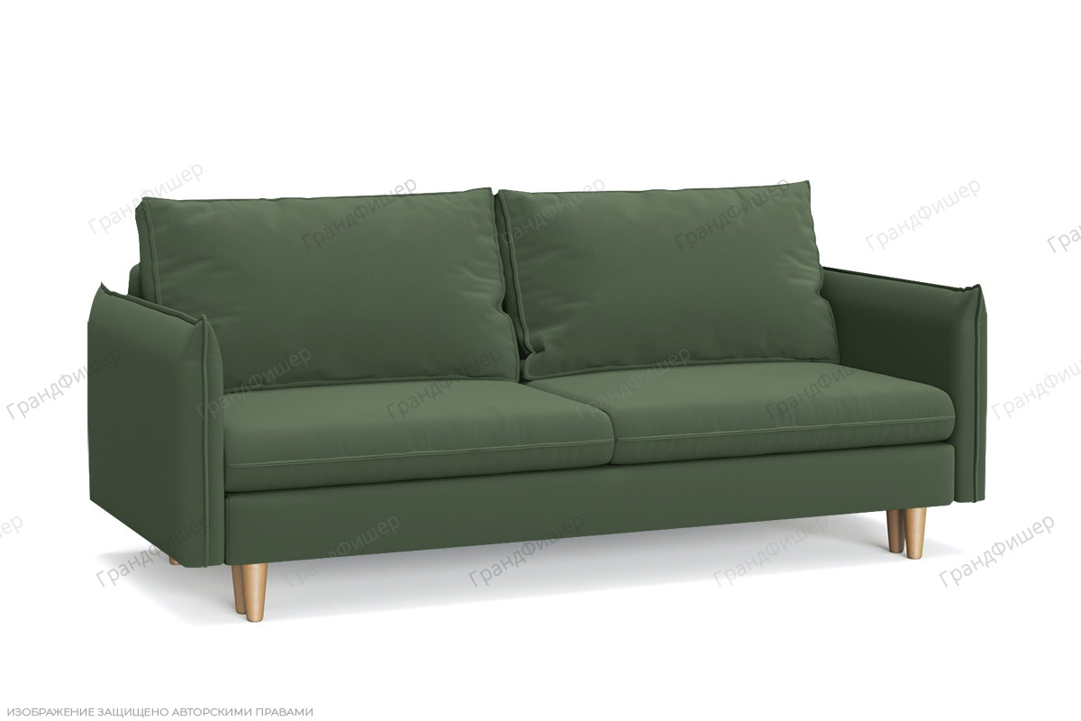Прямой диван Порту-5 Amigo Green Вид по диагонали