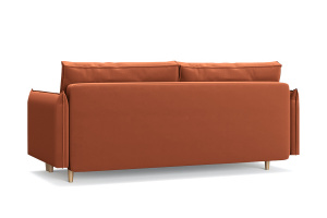 Оранжевый диван Порту-5 Zara Mandarine 39 Вид сзади