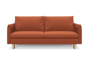 Оранжевый диван Порту-5 Zara Mandarine 39 Вид спереди