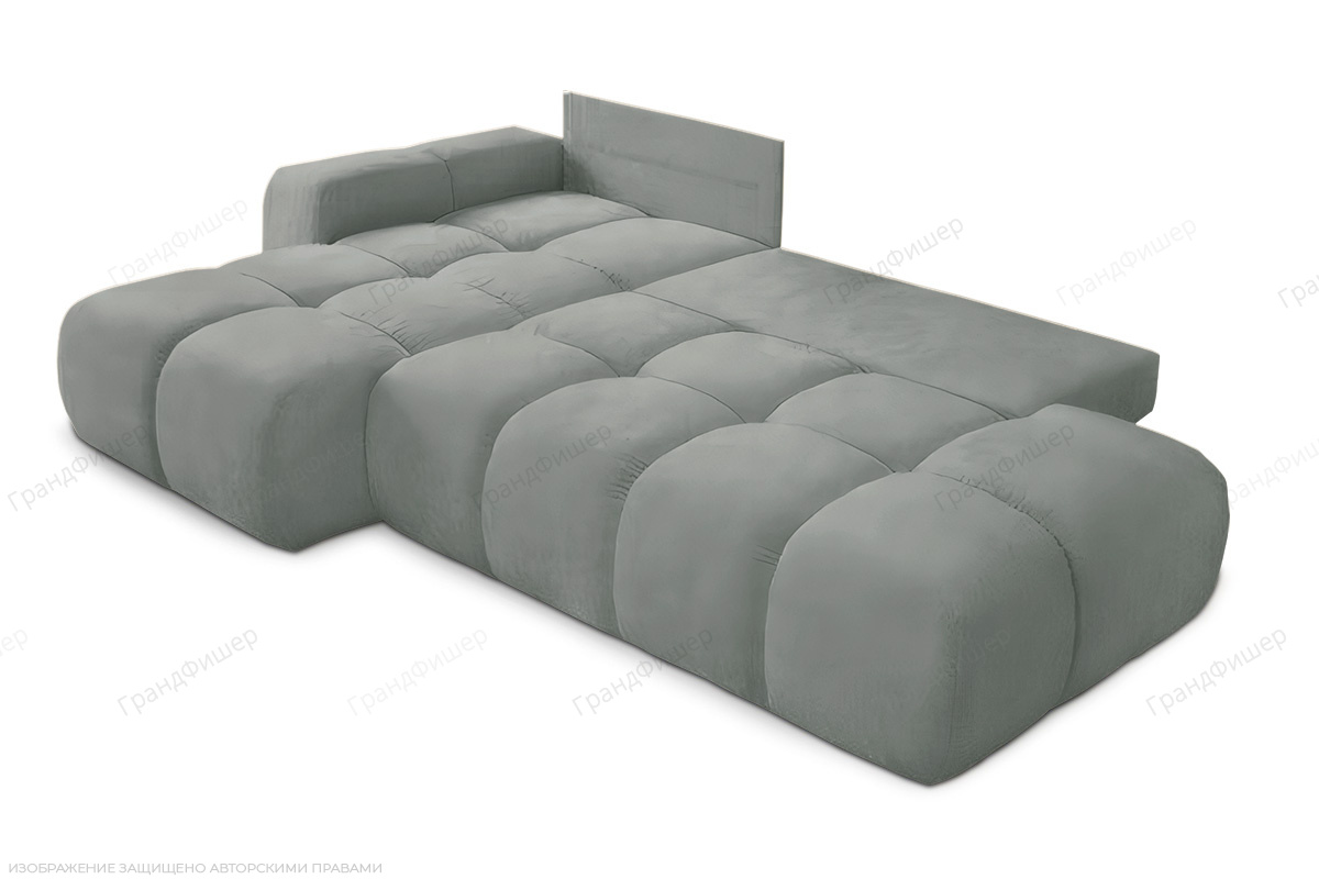 Серый угловой диван Милан Vivaldi 7 Спальное место