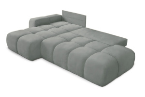 Серый угловой диван Милан Vivaldi 7 Спальное место