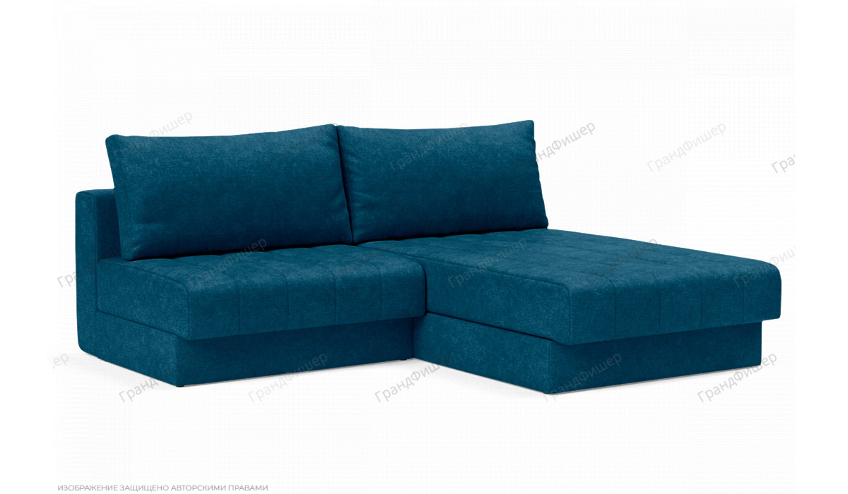 Угловой диван без подлокотников Некст Vivaldi 13 Вид по диагонали