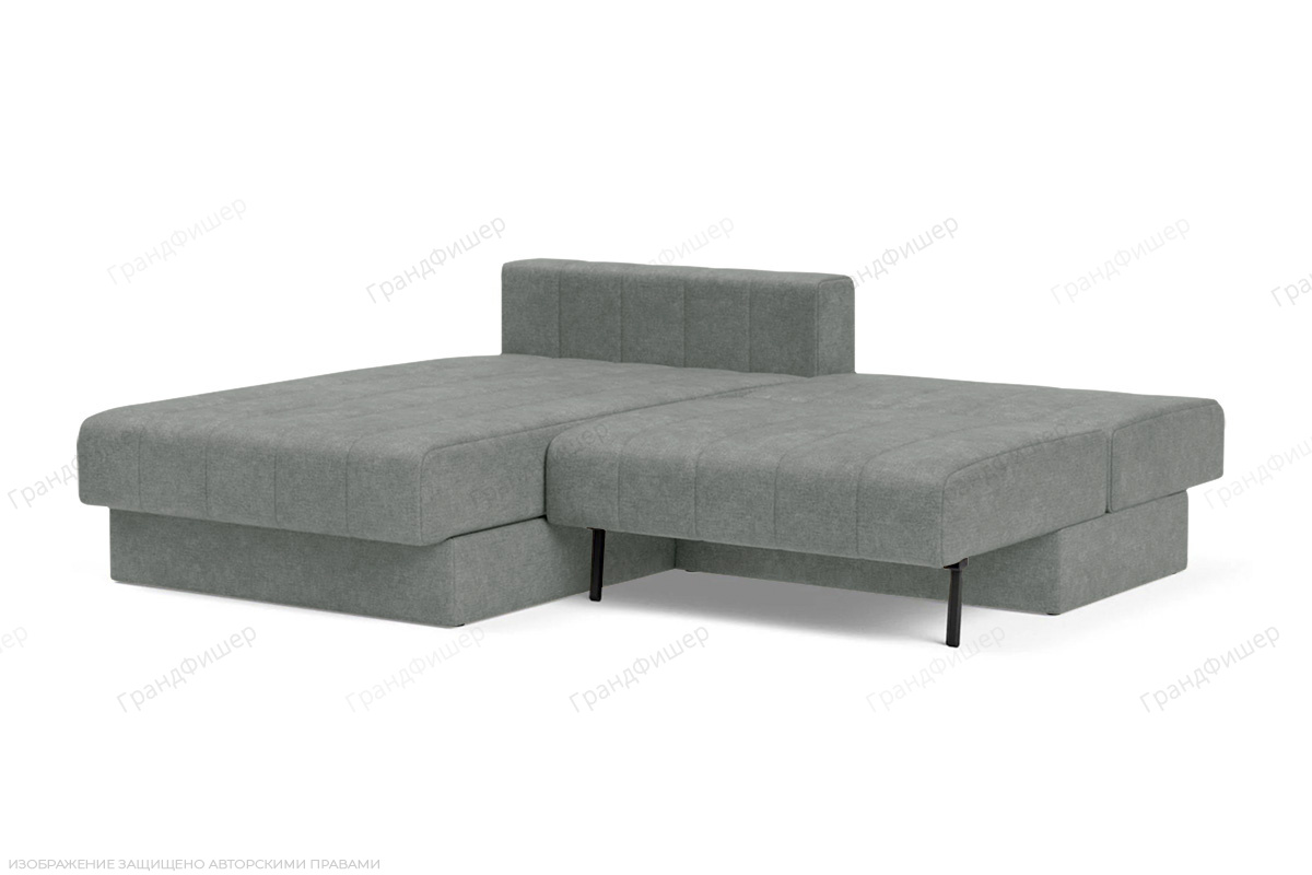 Серый угловой диван Некст Vivaldi 7 Спальное место