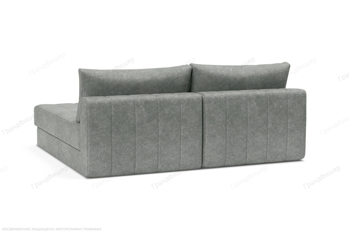 Серый угловой диван Некст Vivaldi 7 Вид сзади