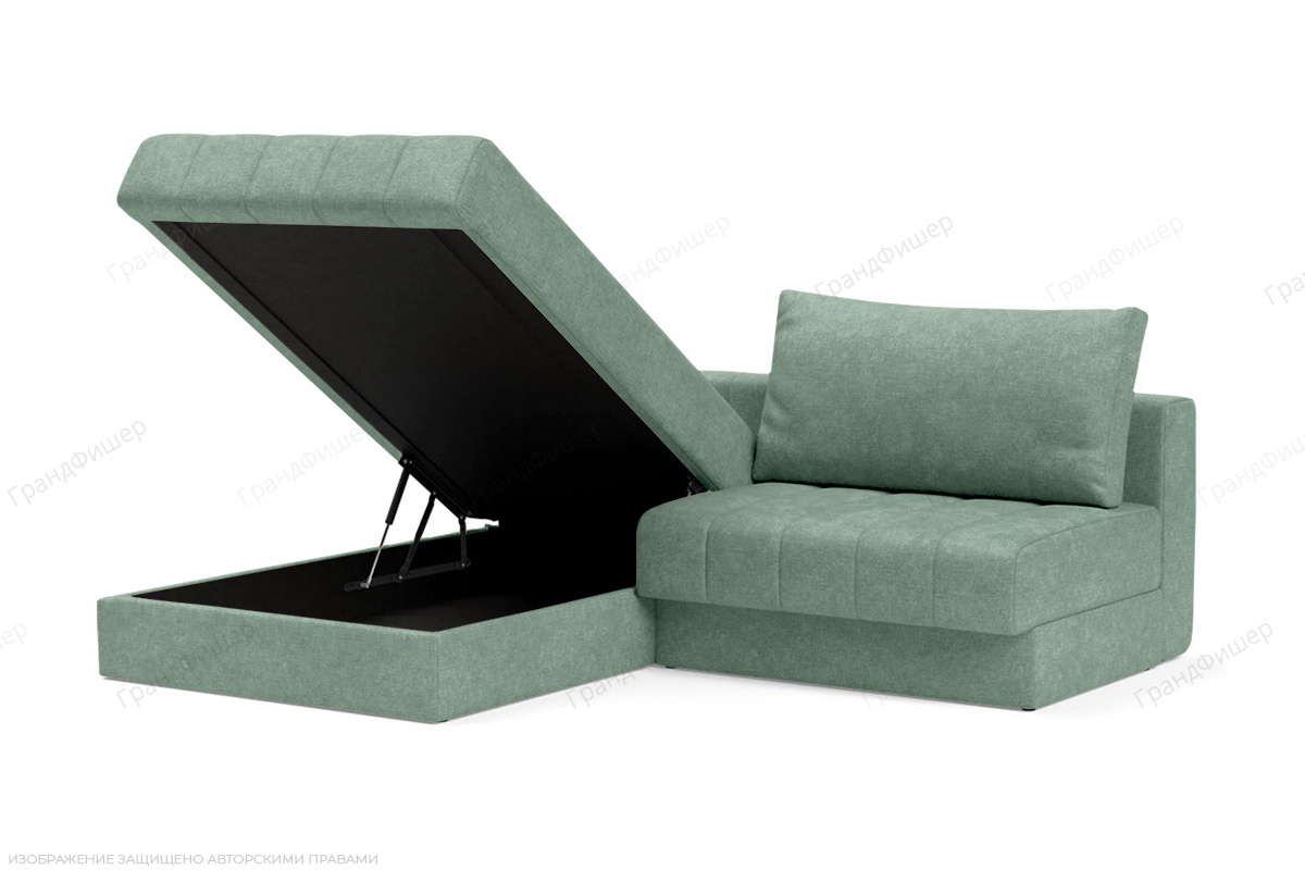 Угловой диван без подлокотников Некст Vivaldi 9 Ящик для белья