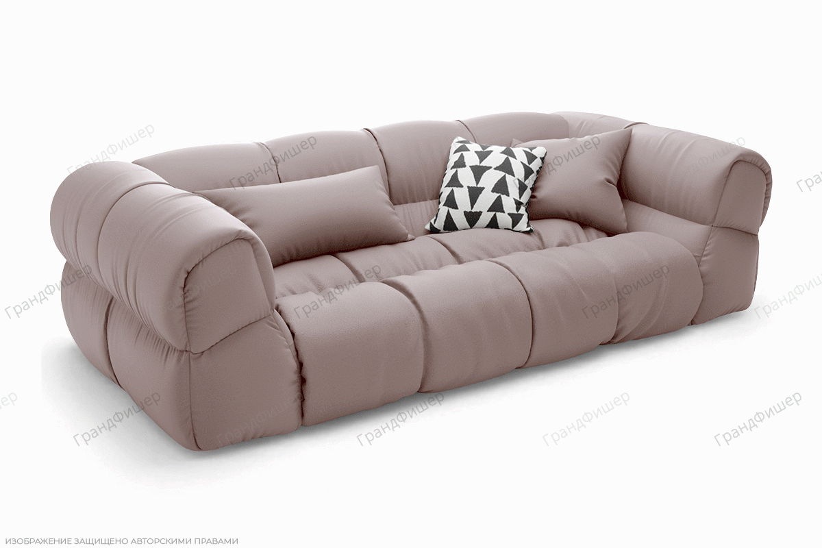 Прямой диван Арон Vivaldi 28 Вид по диагонали