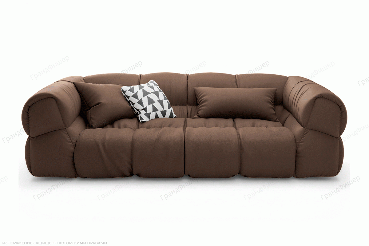 Прямой диван Арон Vivaldi 25 Вид спереди