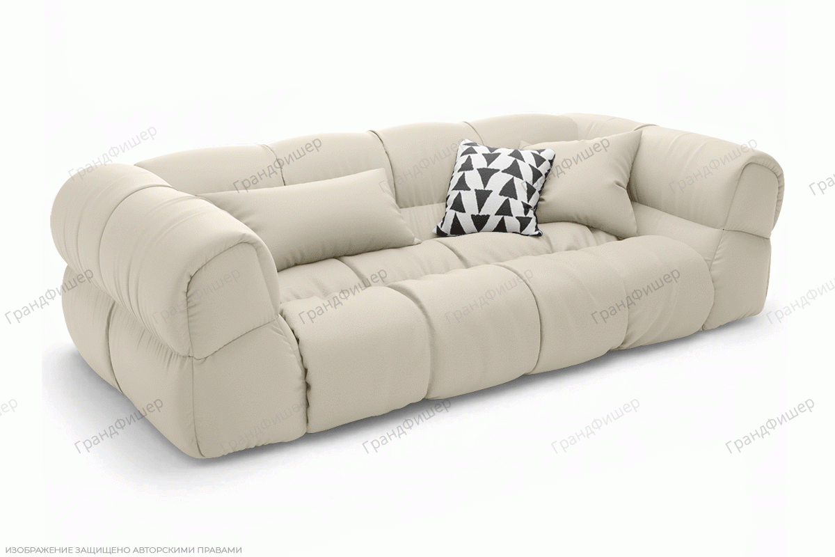 Прямой диван Арон Vivaldi 1 Вид по диагонали