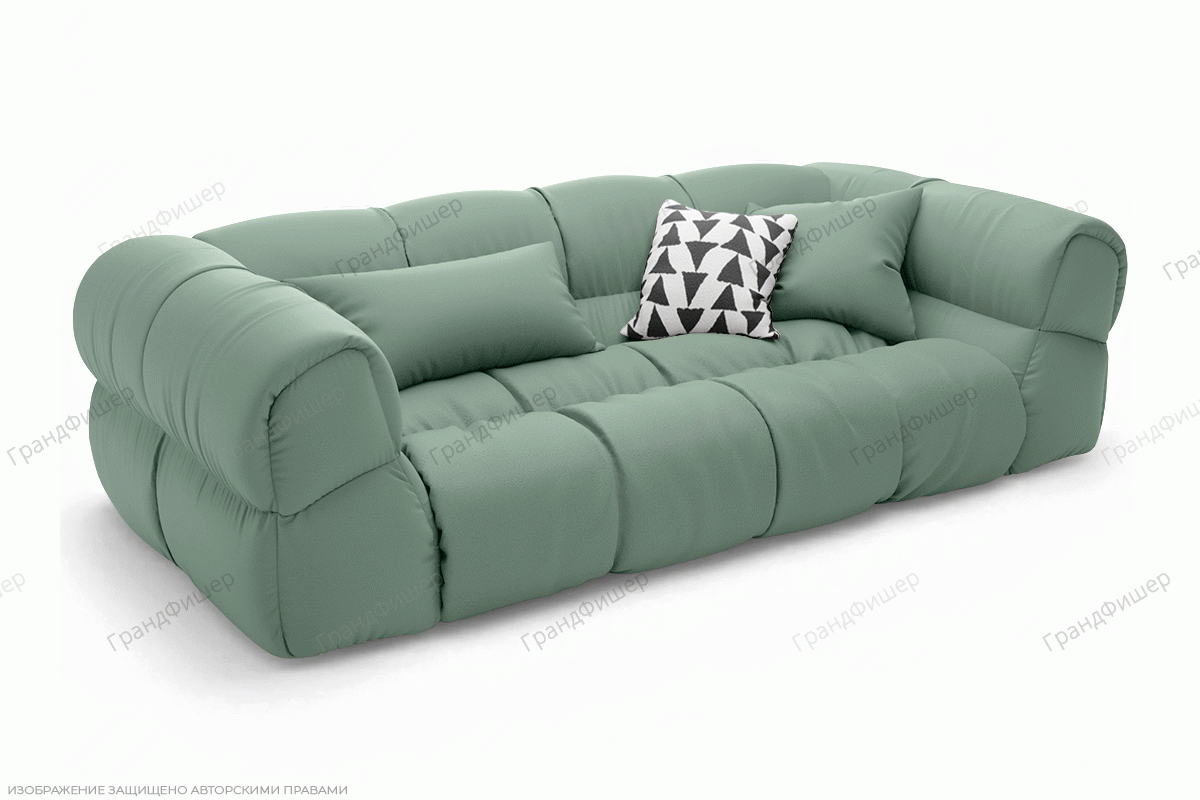 Прямой диван Арон Vivaldi 9 Вид по диагонали