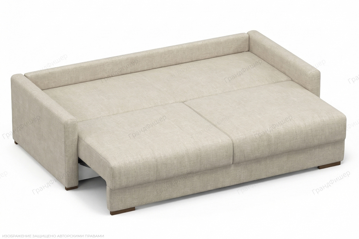 Прямой диван Анита 2 Marseille linen Спальное место